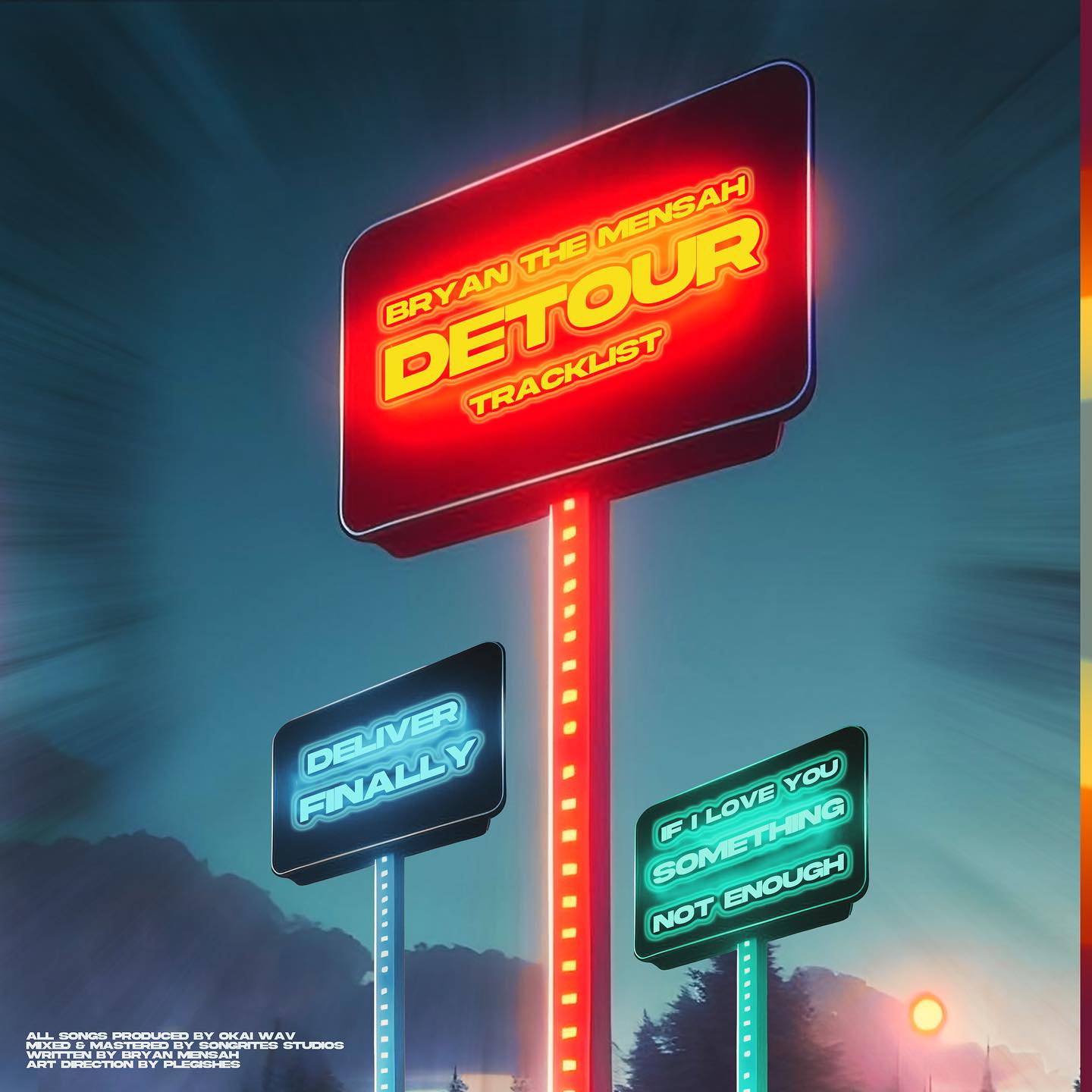 Bryan The Mensah -Detour Tracklist