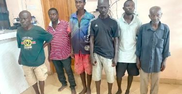 75 Year Old and Five Others Remanded for Inserting Stick Into Backside of Suspected Thief