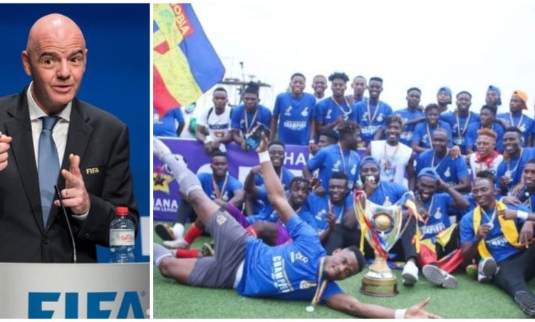 FIFA President Congratulates Glorious Accra Hearts Of Oak On Winning Ghana Premier League