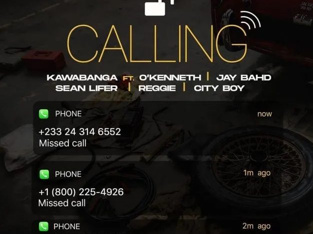 Kawabanga – Calling Ft Jay Bahd x O’kenneth x Sean Lifer x Reggie x City Boy