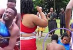 Ghanaian couple gets stuck in Lake Bosomtwe