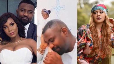 A Leaked Video Of John Dumelo Romancing Nadia Buari Pops Up (Watch full video)