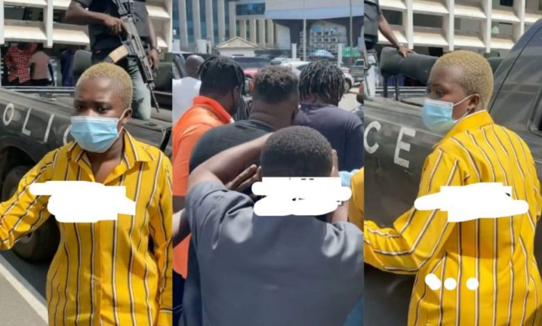 Medikal Remanded For 5-Days Fella Makafui Cries Throughout The Court Session (Video)