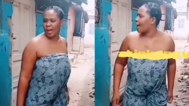 You Chop Me For Hours And I Still Don’t Reach My Junction - Lady Blasts Husband As She Runs Away (Video)
