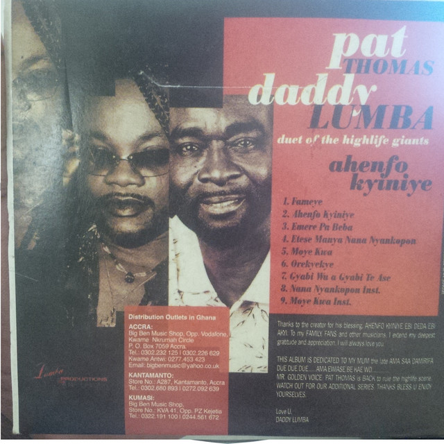 Daddy Lumba - Ahenfo Kyiniye Ft. Pat Thomas