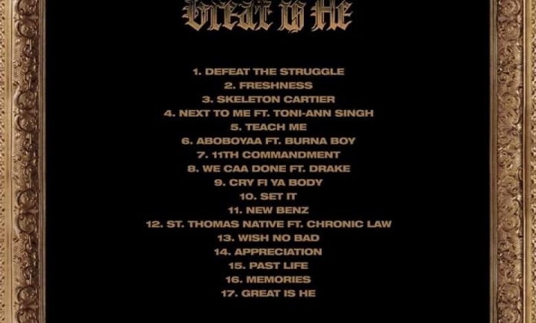 Popcaan Great Is He Full Album 960x960