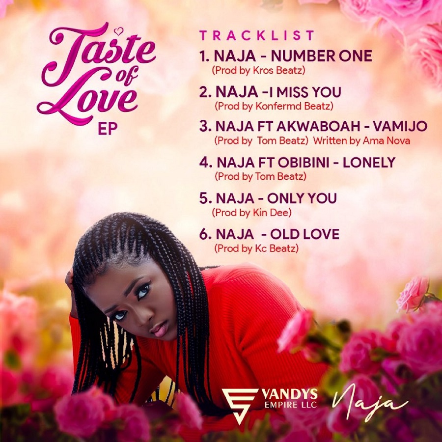 Naja Taste Of Love EP Tracklist