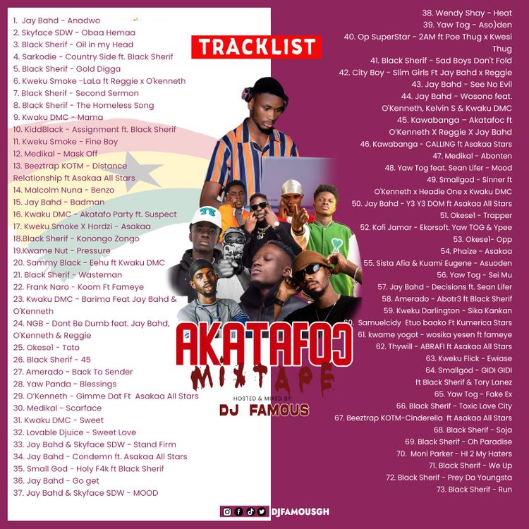 DJ Famous - Akatafoc Mixtape