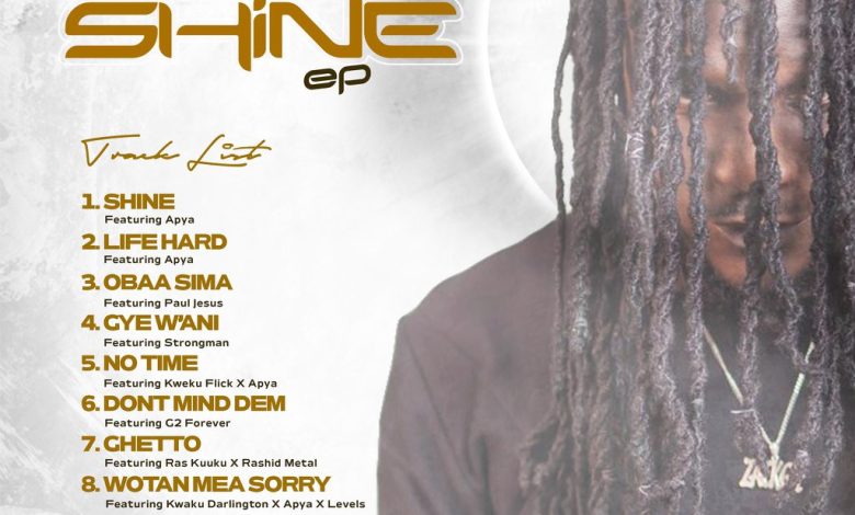 Zack Gh - Shine EP Tracklist