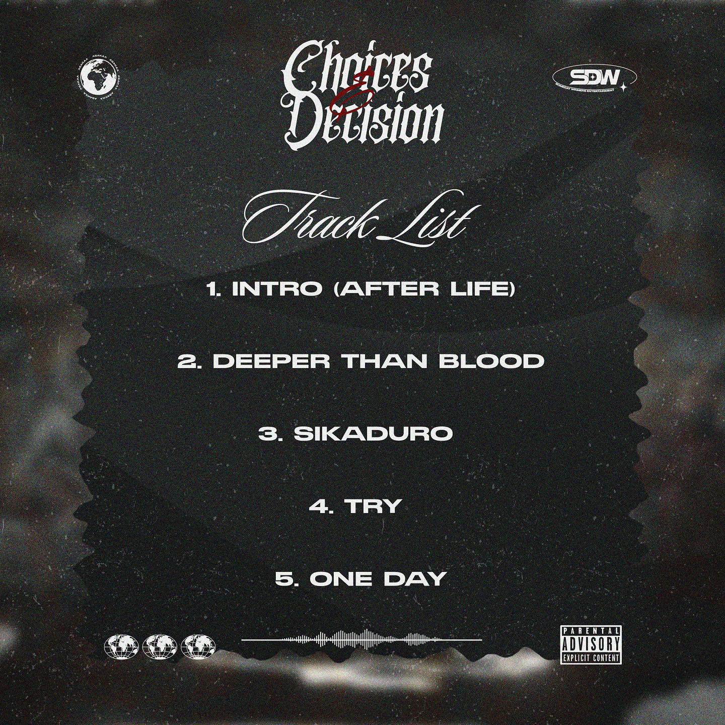 Skyface SDW - Choices and Decisions EP