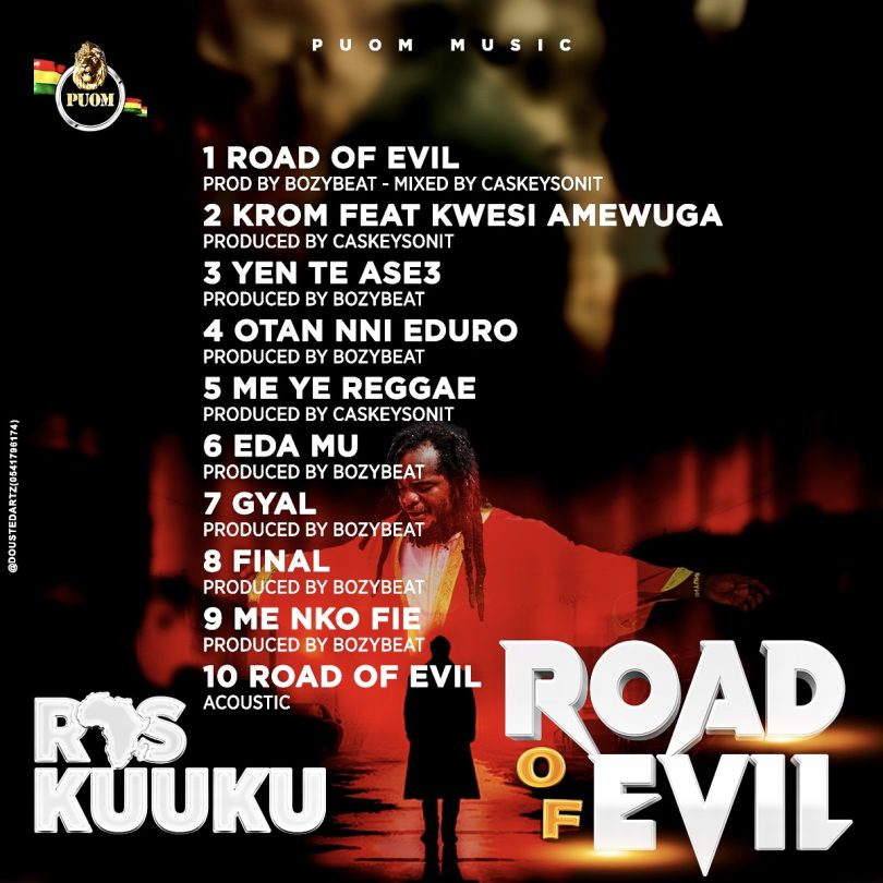 Ras Kuuku - Road Of Evil Album Tracklist